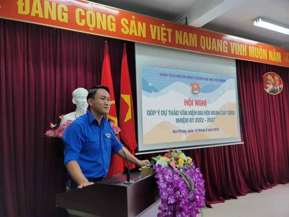 Hội nghị Góp ý dự thảo văn kiện đại hội Đoàn cấp trên, nhiệm kỳ 2022 - 2027.