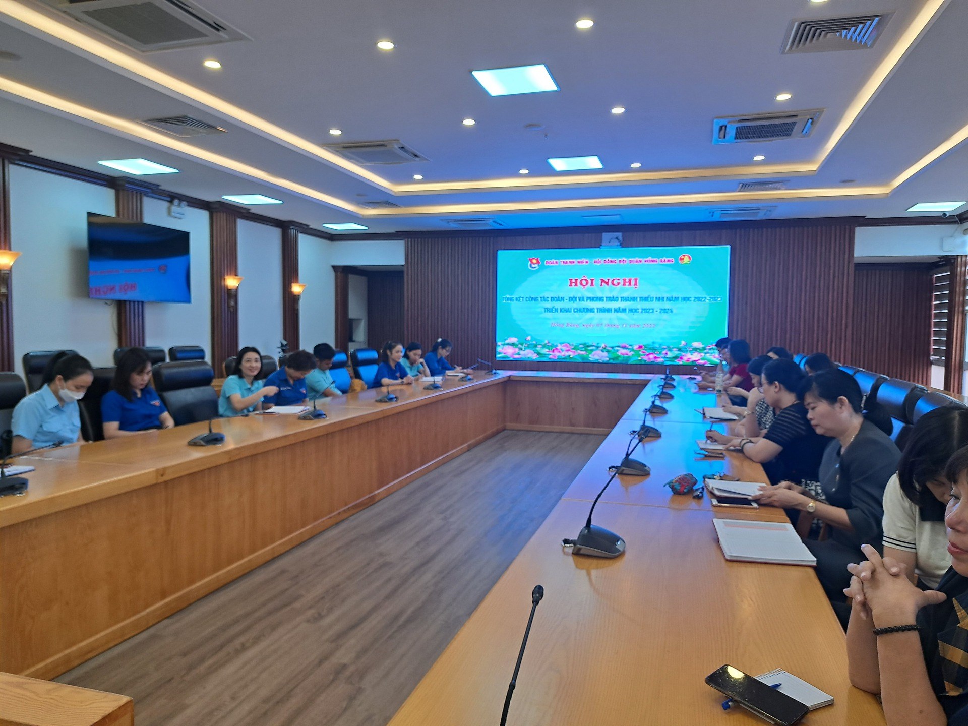 Hội nghị Tổng kết công tác Đoàn - Đội và phong trào thanh thiếu nhi năm học 2022 -2023; Triển khai chương trình năm học 2023 - 2024