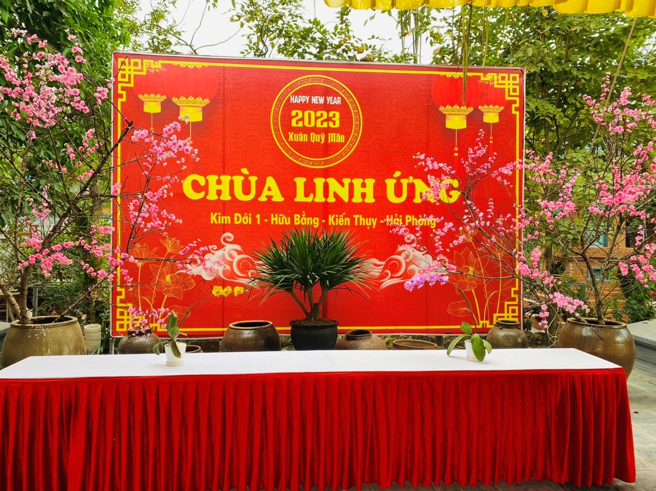 CHÙA LINH ỨNG, THÔN KIM ĐỚI, XÃ HỮU BẰNG, HUYỆN KIẾN THỤY