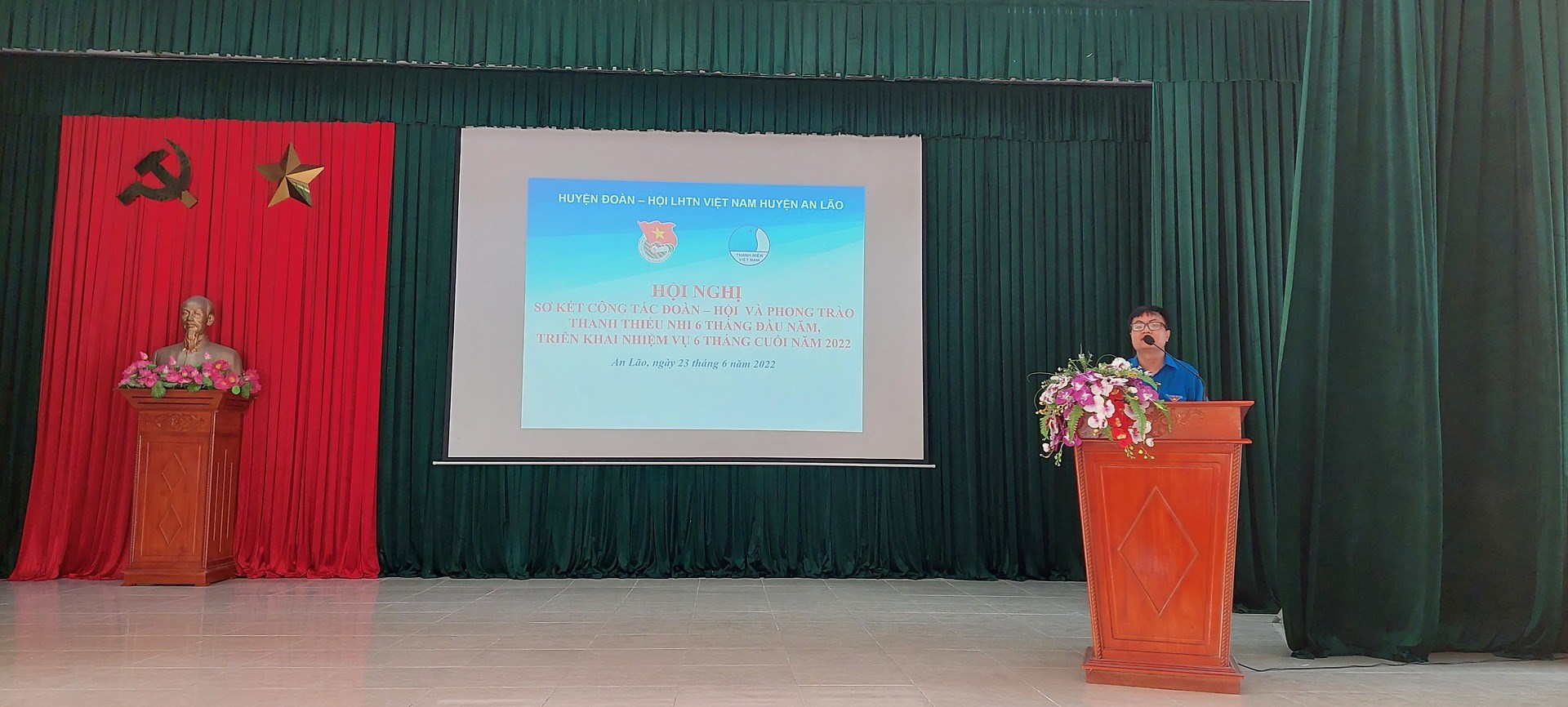 Hội nghị sơ kết công tác Đoàn - Hội và phong trào thanh thiếu nhi 6 tháng đầu năm, triển khai nhiệm vụ 6 tháng cuối năm 2022