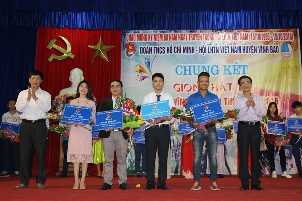 Chung kết cuộc thi "Giọng hát trẻ huyện Vĩnh Bảo lần thứ Nhất" năm 2016