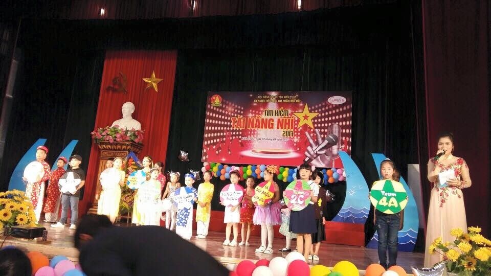 Tiểu học Thị Trấn Núi Đối huyện Kiến Thụy tổ chức chuyên đề “Tìm kiếm tài năng nhí”