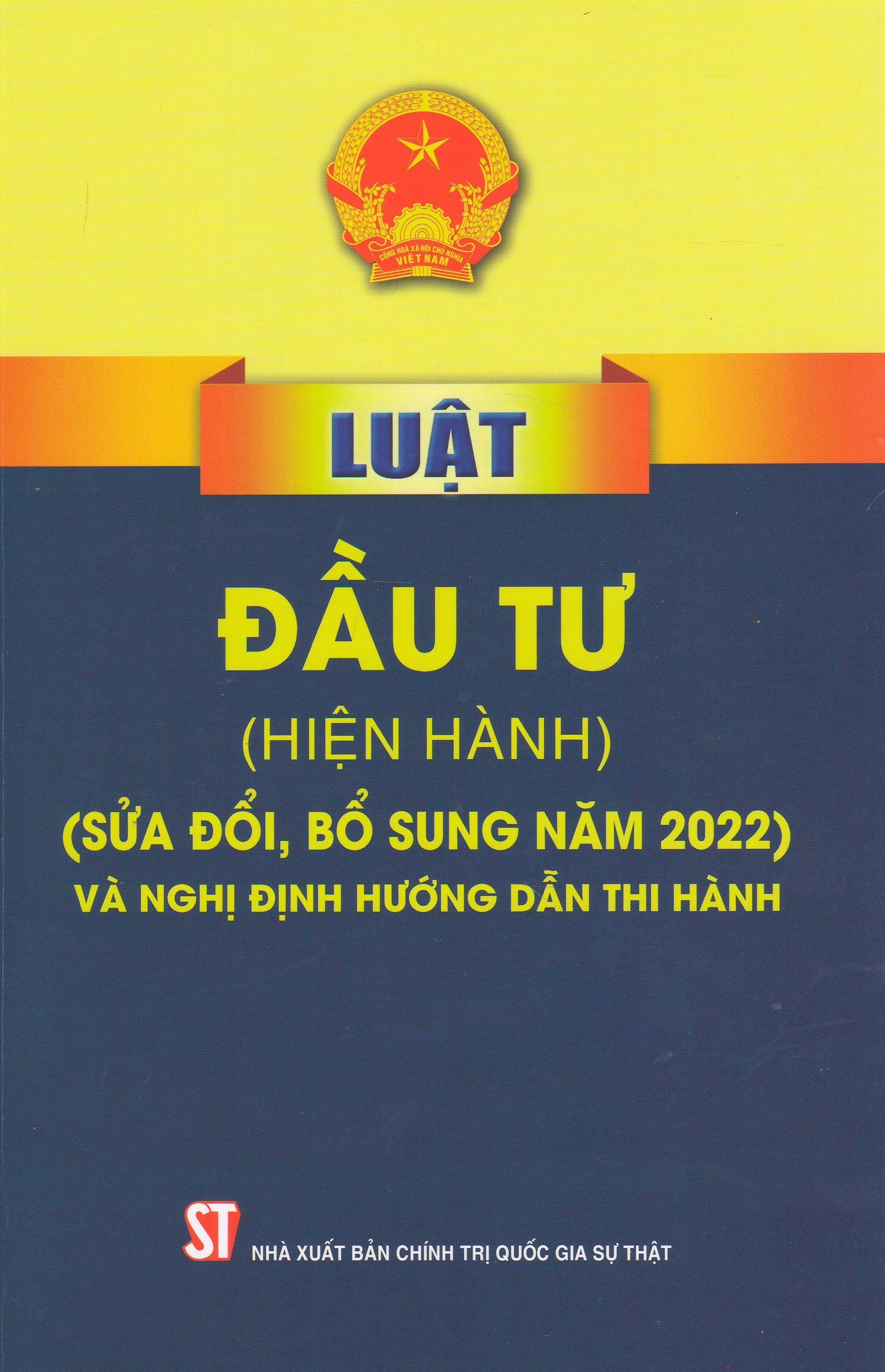 LUẬT ĐẦU TƯ