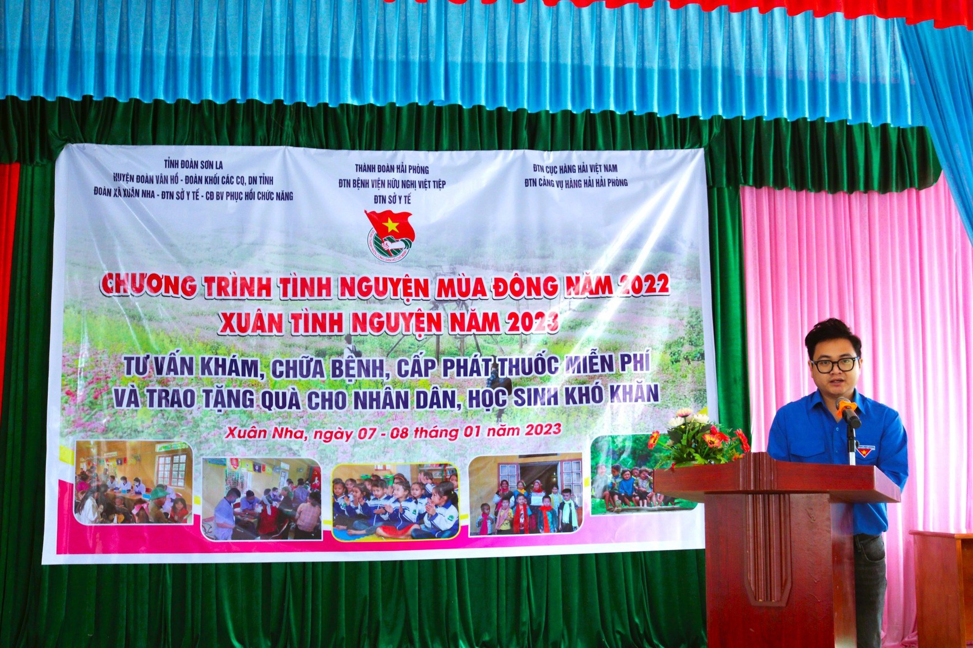 Công trình thanh niên "Tình nguyện mùa đông năm 2022 và Xuân tình nguyện năm 2023" của Đoàn Sở Y tế