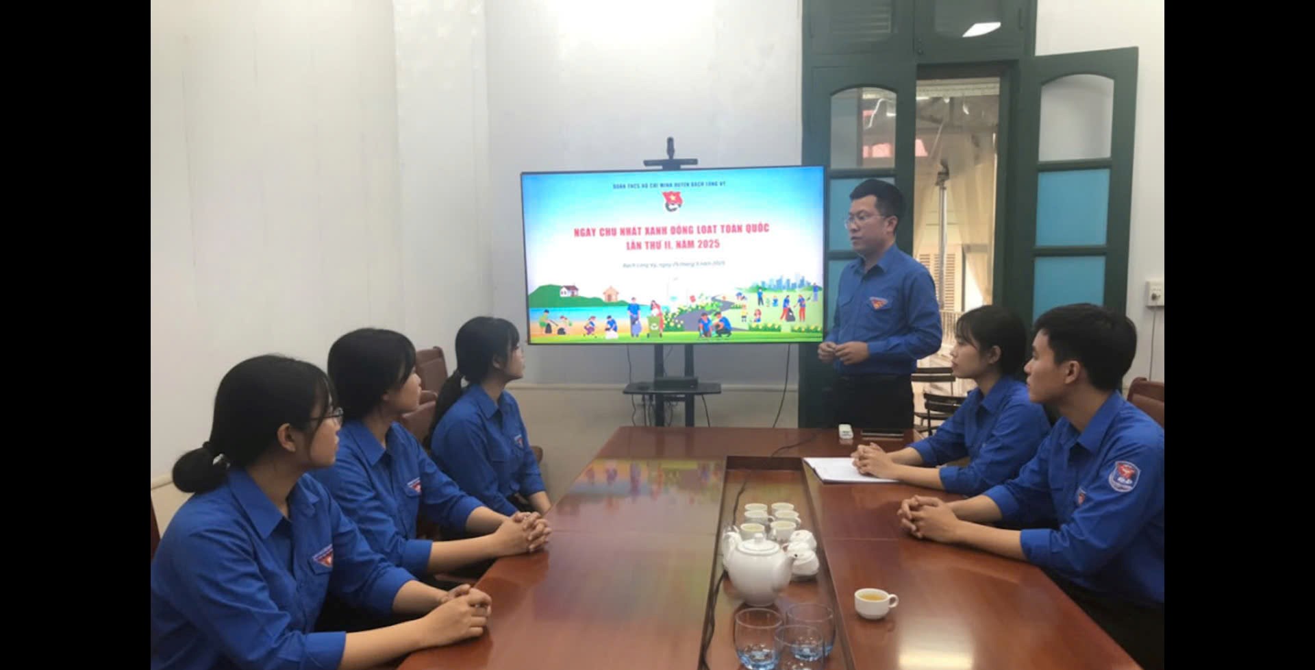 HUYỆN ĐOÀN BẠCH LONG VỸ ĐỒNG LOẠT TỔ CHỨC NGÀY CHỦ NHẬT XANH LẦN THỨ II NĂM 2025