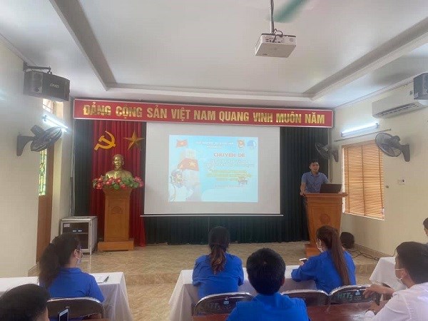 Lớp tập huấn công tác Đoàn, Hội và phong trào thanh thiếu nhi năm 2021
