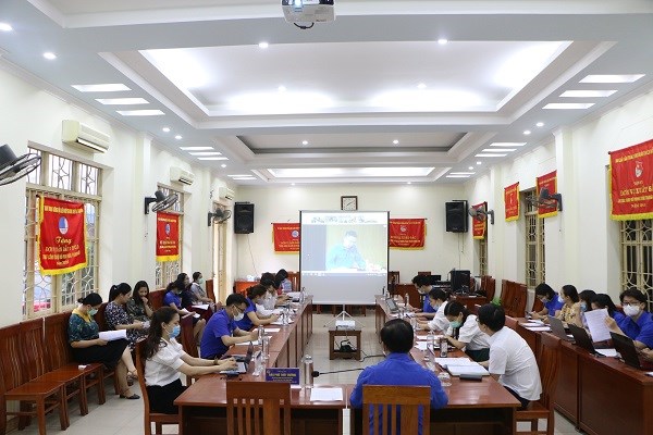 Cán bộ Đoàn tham gia học tập Nghị quyết Đại hội lần thứ XIII của Đảng và Chương trình hành động của Đoàn thực hiện Nghị quyết Đại hội lần thứ XIII của Đảng