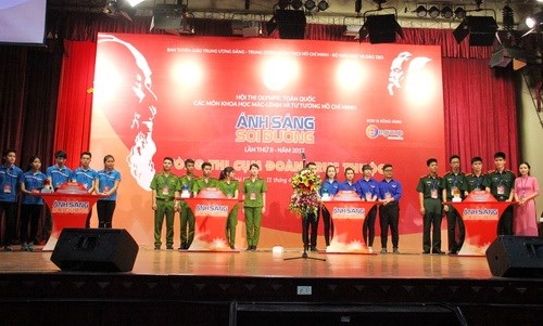 Hội thi "Ánh sáng soi đường" năm 2017: Đoàn TN Bộ Công an giành chiến thắng vòng thi cụm đầu tiên