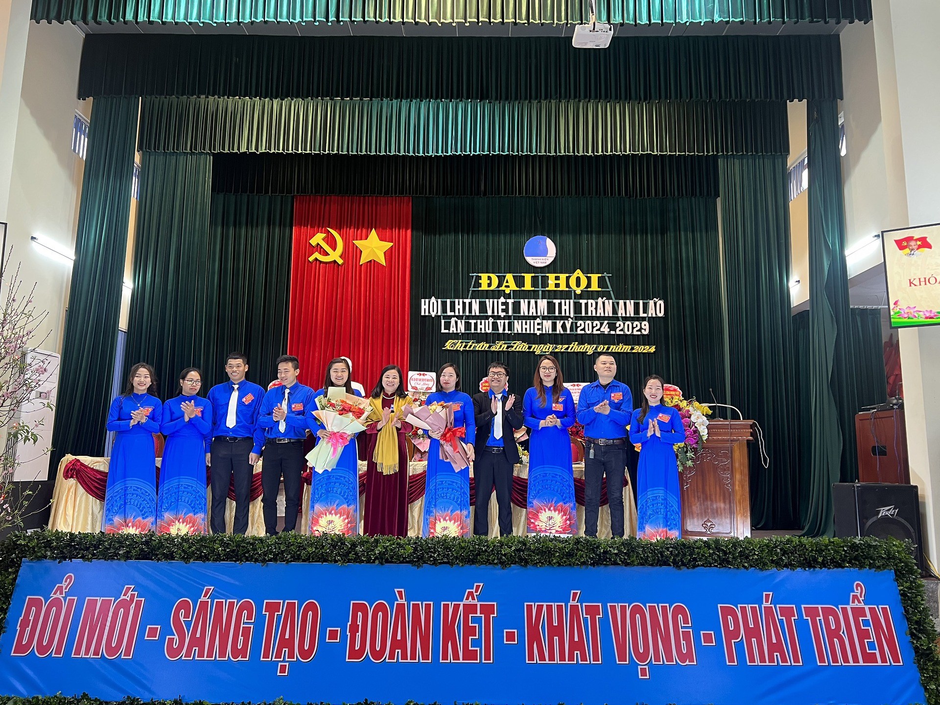 ĐẠI HỘI HỘI LIÊN HIỆP THANH NIÊN VIỆT NAM THỊ TRẤN AN LÃO (ĐẠI HỘI ĐIỂM HUYỆN AN LÃO)