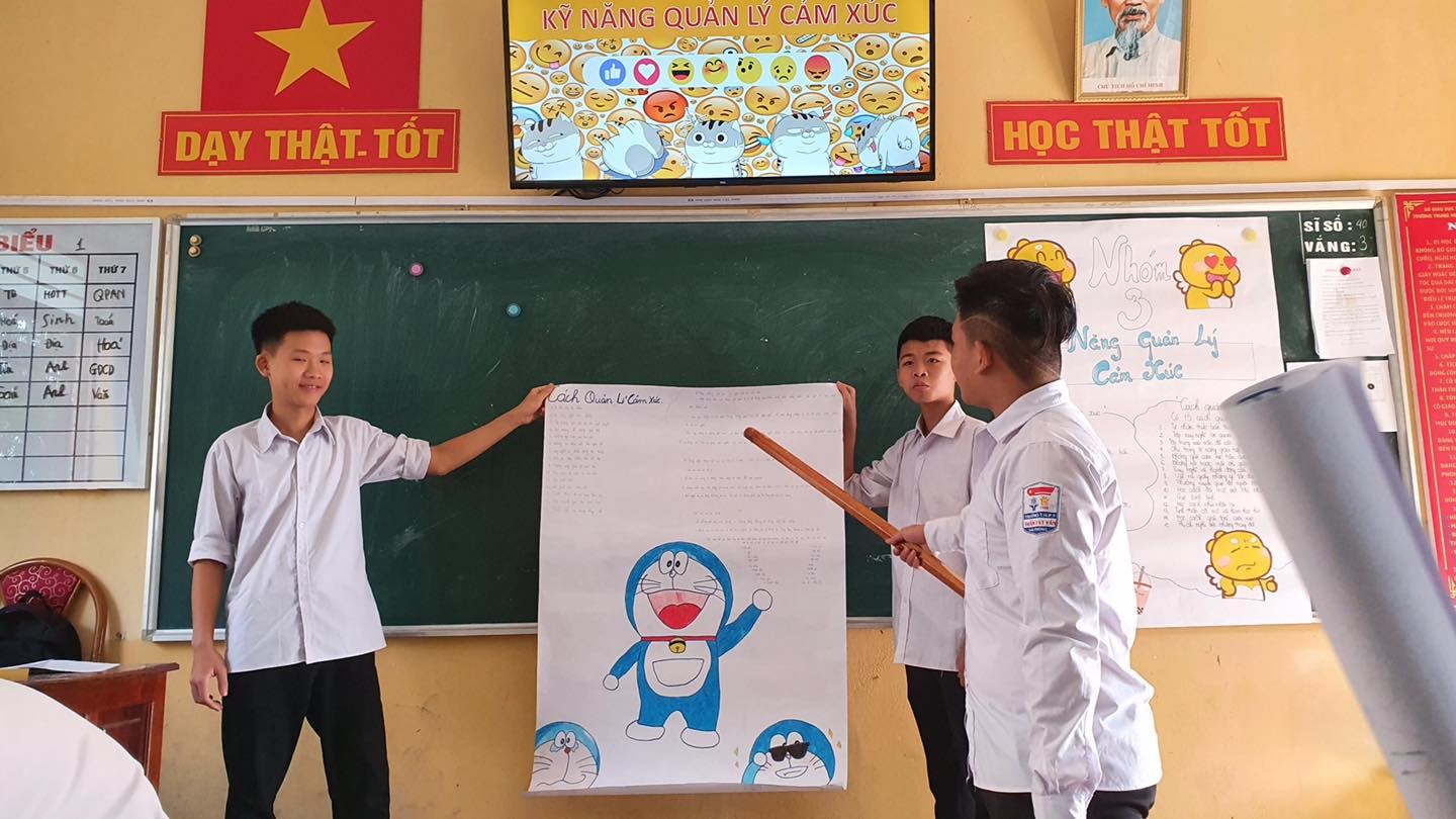 Đoàn trường THPT Trần Tất Văn triển khai sinh hoạt Chi đoàn tháng 11/2021 chủ đề Kỹ năng quản trị cảm xúc