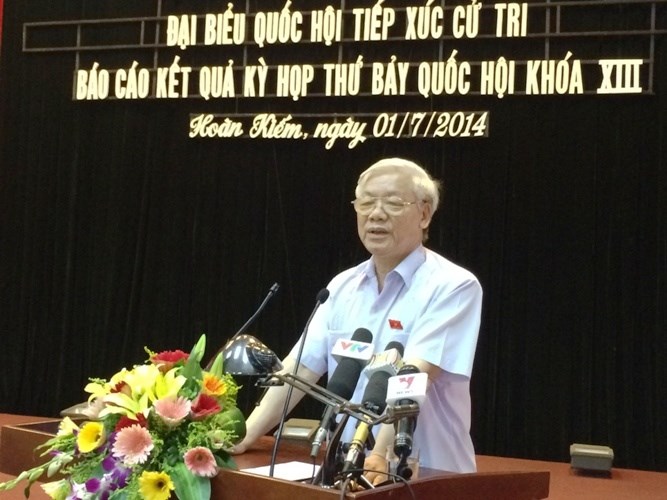 Tổng Bí thư Nguyễn Phú Trọng: Kiên quyết giữ vững chủ quyền biển, đảo của Tổ quốc