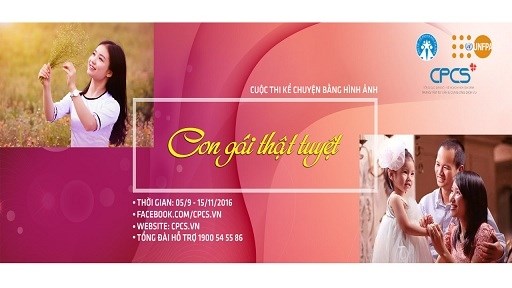 Cuộc thi kể chuyện bằng hình ảnh “Con gái thật tuyệt” trên mạng năm 2016