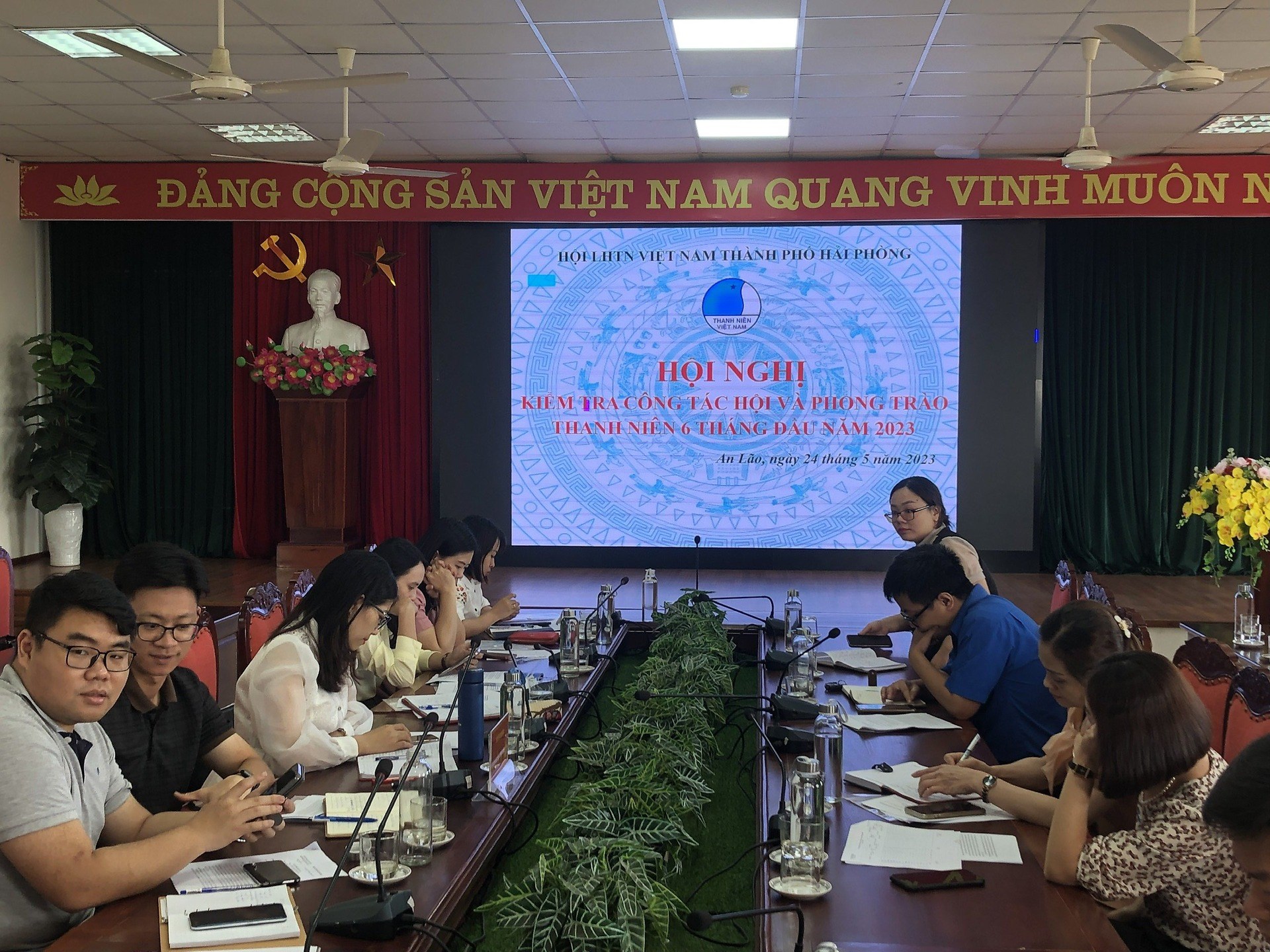 Kiểm tra chuyên đề Công tác Hội và Phong trào thanh niên năm 2023