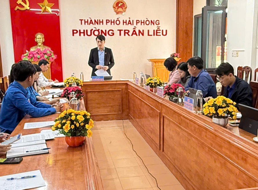 HỘI NGHỊ GIÁM SÁT CHỈ THỊ 42 VÀ KẾ HOẠCH 250 TẠI PHƯỜNG TRẦN LIỄU: LAN TỎA KHÁT VỌNG, THÚC ĐẨY KHỞI NGHIỆP TRONG THANH NIÊN