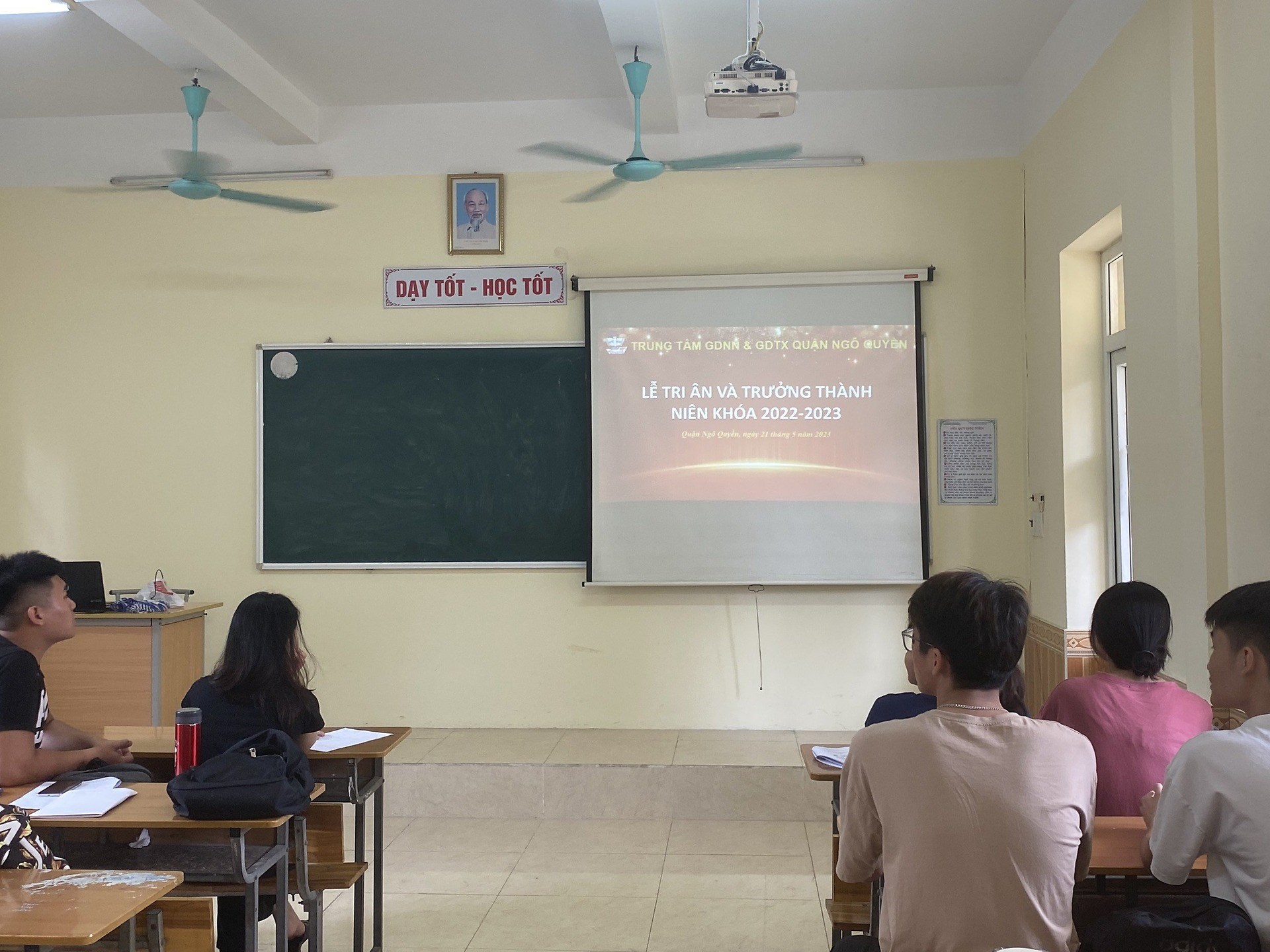 Lễ tri ân và trưởng thành niên khóa 2020 - 2023