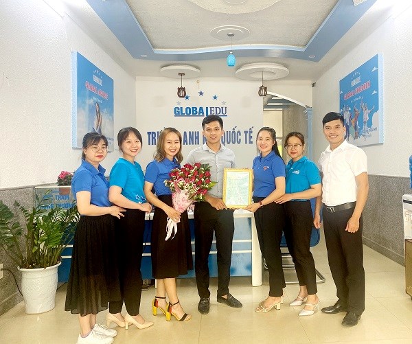 Lễ công bố quyết định thành lập Chi đoàn Trung tâm Anh ngữ Quốc tế Globaledu Vĩnh Bảo