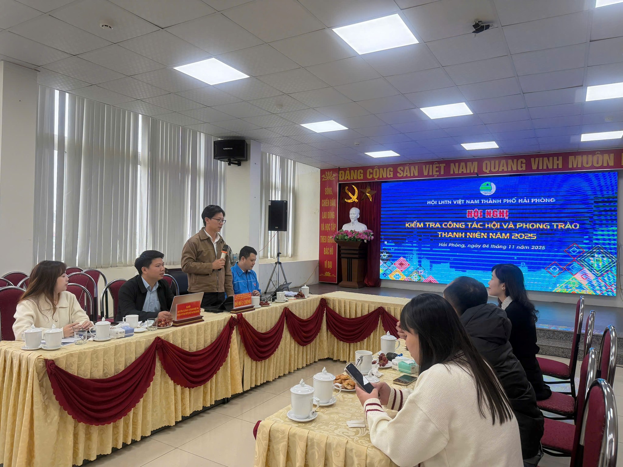 HỘI NGHỊ KIỂM TRA CÔNG TÁC HỘI VÀ PHONG TRÀO THANH NIÊN NĂM 2025