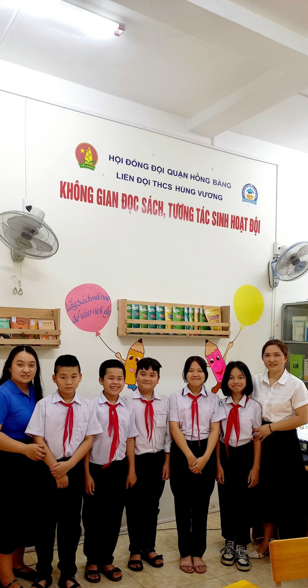Ra mắt mô hình "Không gian đọc sách, tương tác sinh hoạt đội"