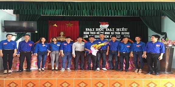 Đại hội Đại biểu Đoàn TNCS Hồ Chí Minh xã Trấn Dương nhiệm kỳ 2017 - 2022