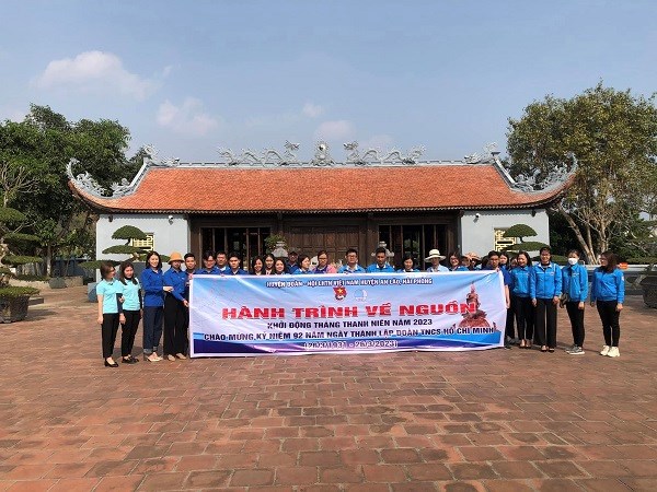 HÀNH TRÌNH VỀ NGUỒN, KHỞI ĐỘNG THÁNG THANH NIÊN NĂM 2023