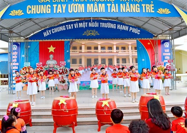 Chuyên đề cấp thành phố "Thiếu nhi vui khỏe - Làm nghìn việc tốt" kỷ niệm 60 năm phong trào Nghìn việc tốt