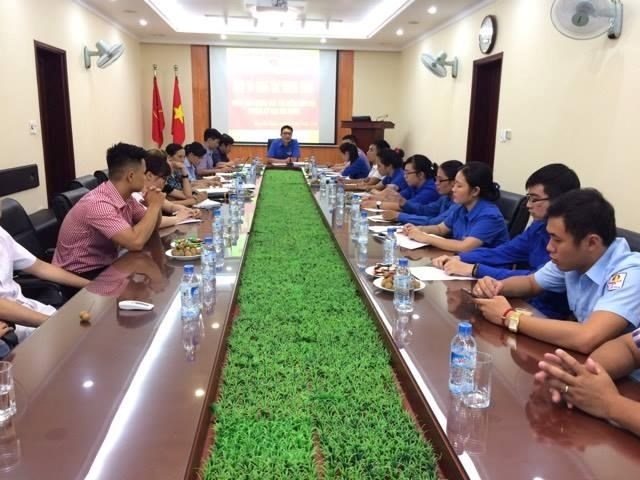 Quận đoàn Ngô Quyền tiếp Tổ công tác Trung ương Đoàn khảo sát công tác thí điểm kéo dài nhiệm kỳ Đại hội Đoàn