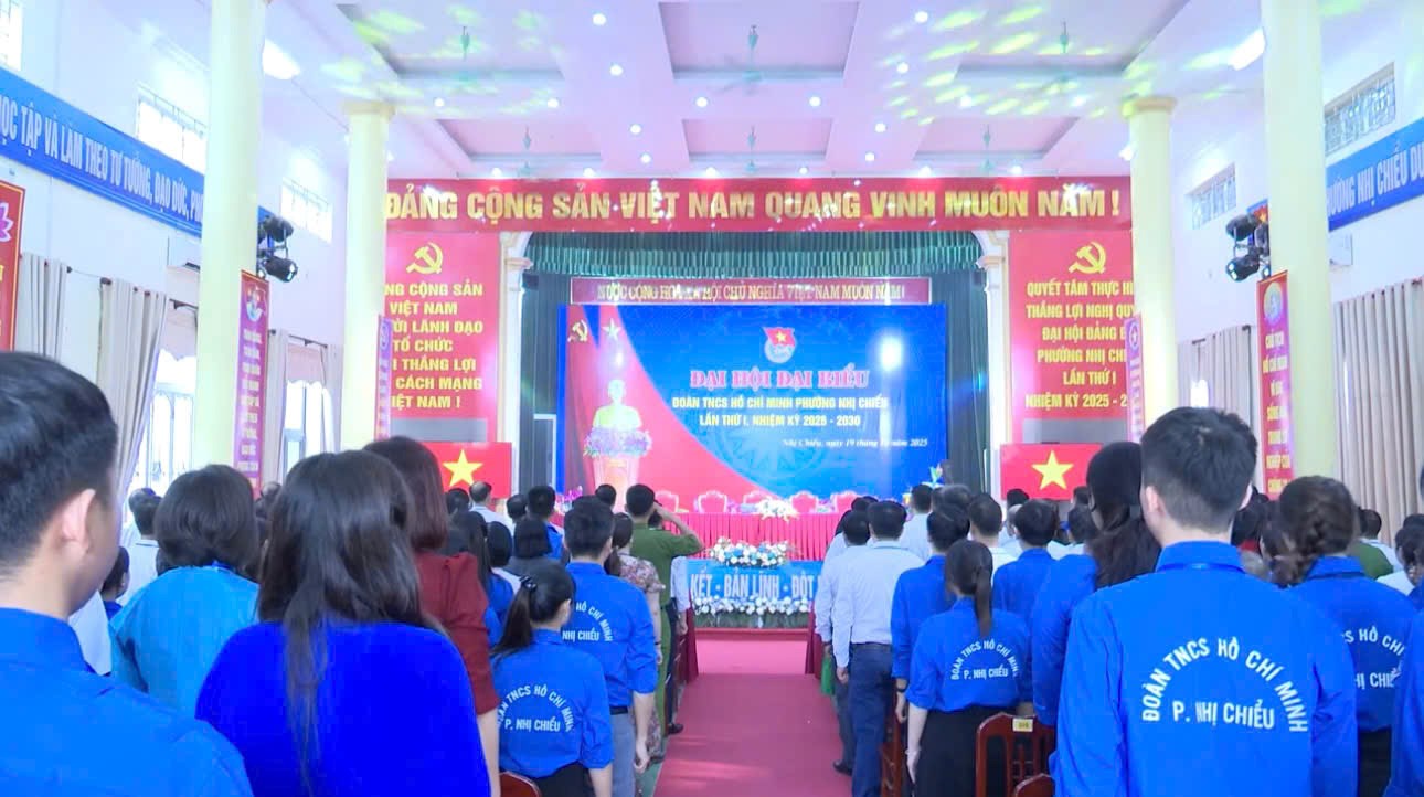 Đại hội đại biểu Đoàn TNCS Hồ Chí Minh phường Nhị Chiểu lần thứ I, nhiệm kỳ 2025 - 2030 thành công rực rỡ