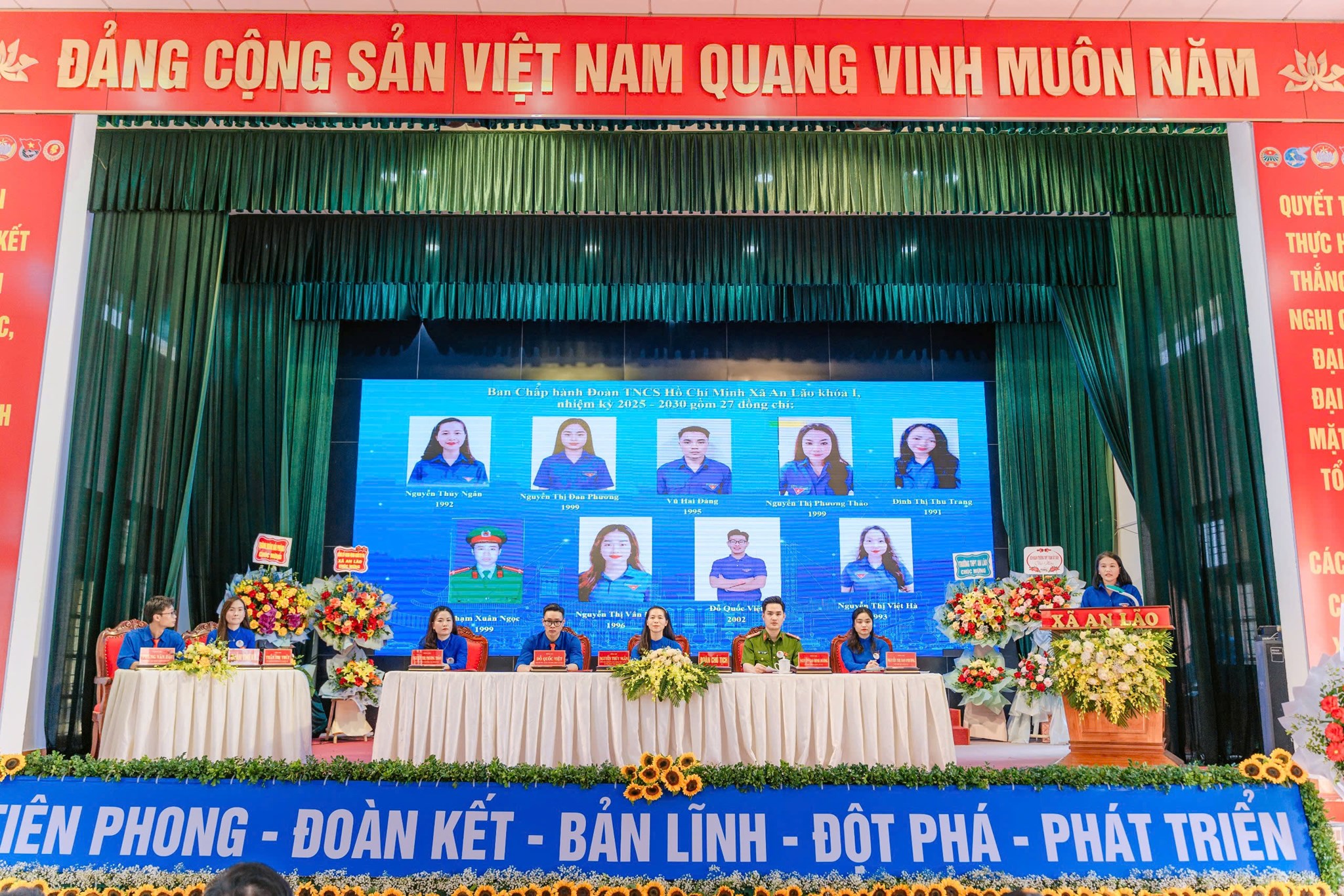 ĐẠI HỘI ĐẠI BIỂU ĐOÀN TNCS HỒ CHÍ MINH XÃ AN LÃO LẦN THỨ I, NHIỆM KỲ 2025 – 2030