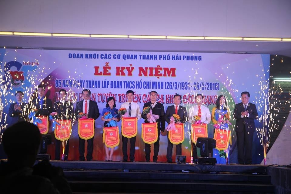 Đoàn khối các cơ quan thành phố tổ chức Lễ Kỷ niệm 85 năm Ngày thành lập Đoàn TNCS Hồ Chí Minh (26/3/1931-26/3/2016)