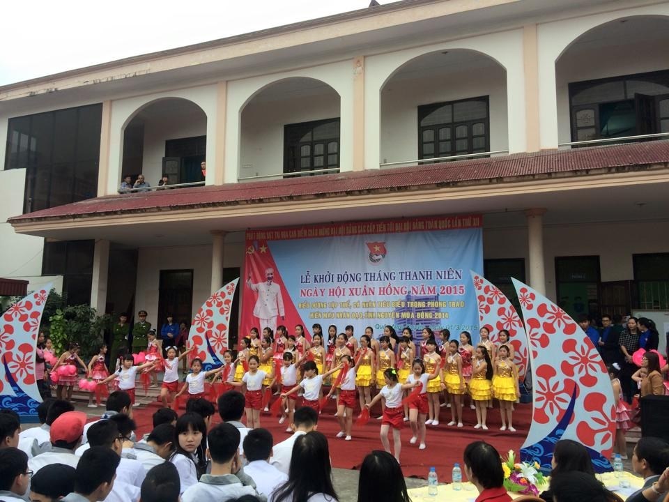 Quận Đoàn Ngô Quyền: Lễ khởi động Tháng thanh niên và Ngày hội Xuân hồng năm 2015, phát động đợt thi đua chào mừng Đại hội Đảng các cấp tiến tới Đại hội Đảng toàn quốc lần thứ XII
