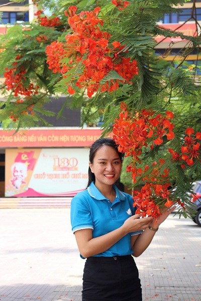 Trần Mỹ Linh, sinh viên 5 Tốt HPU năm 2020