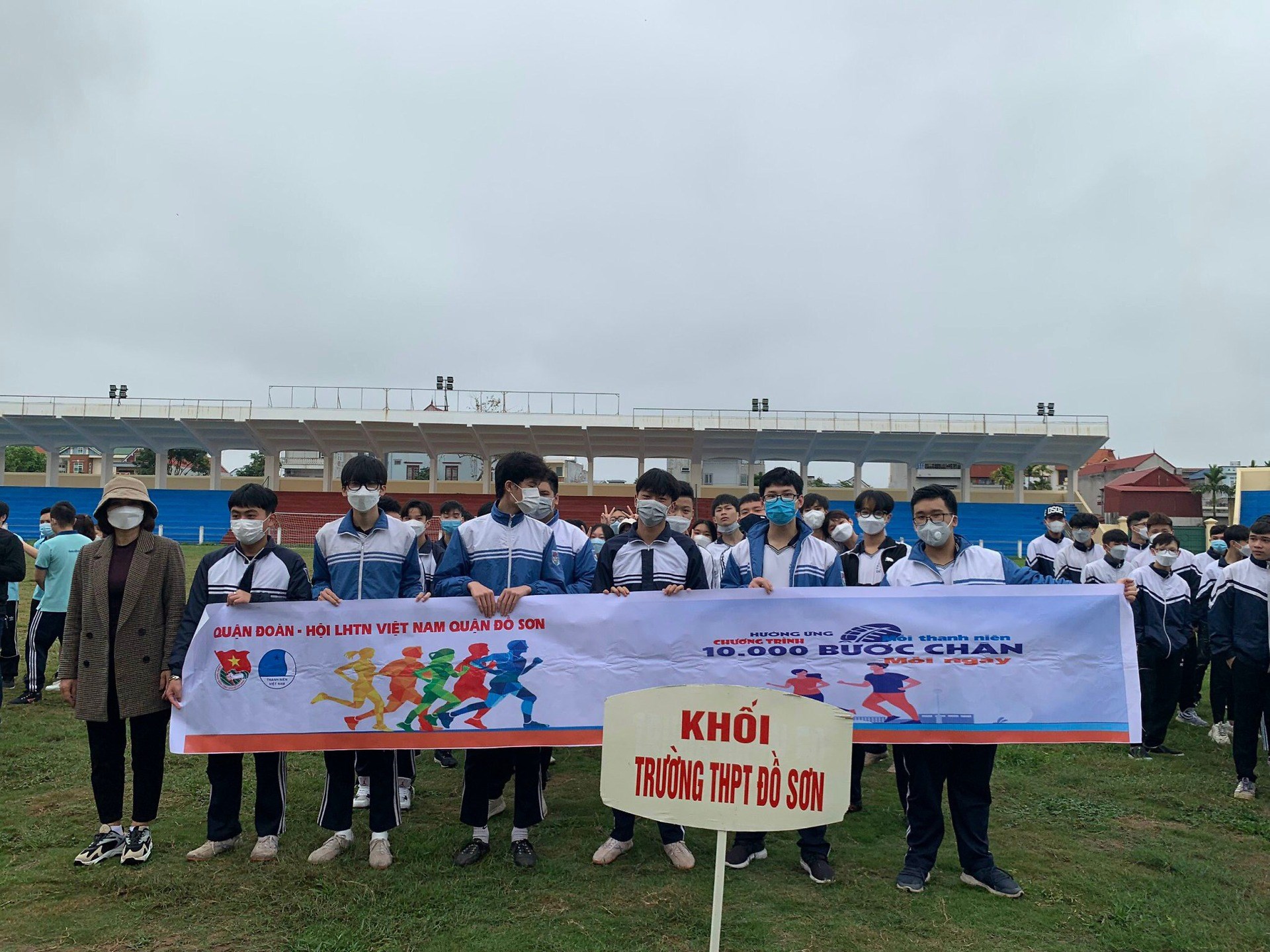 ĐVTN quận Đồ Sơn phát động hưởng ứng phong trào  "Mỗi thanh niên 10.000 bước chân mỗi ngày" năm 2022