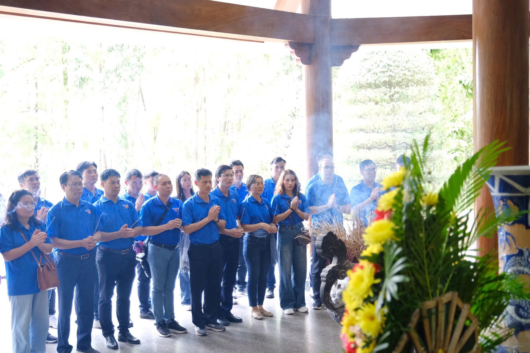 Hành trình về nguồn nhân dịp Tháng Thanh niên 2024