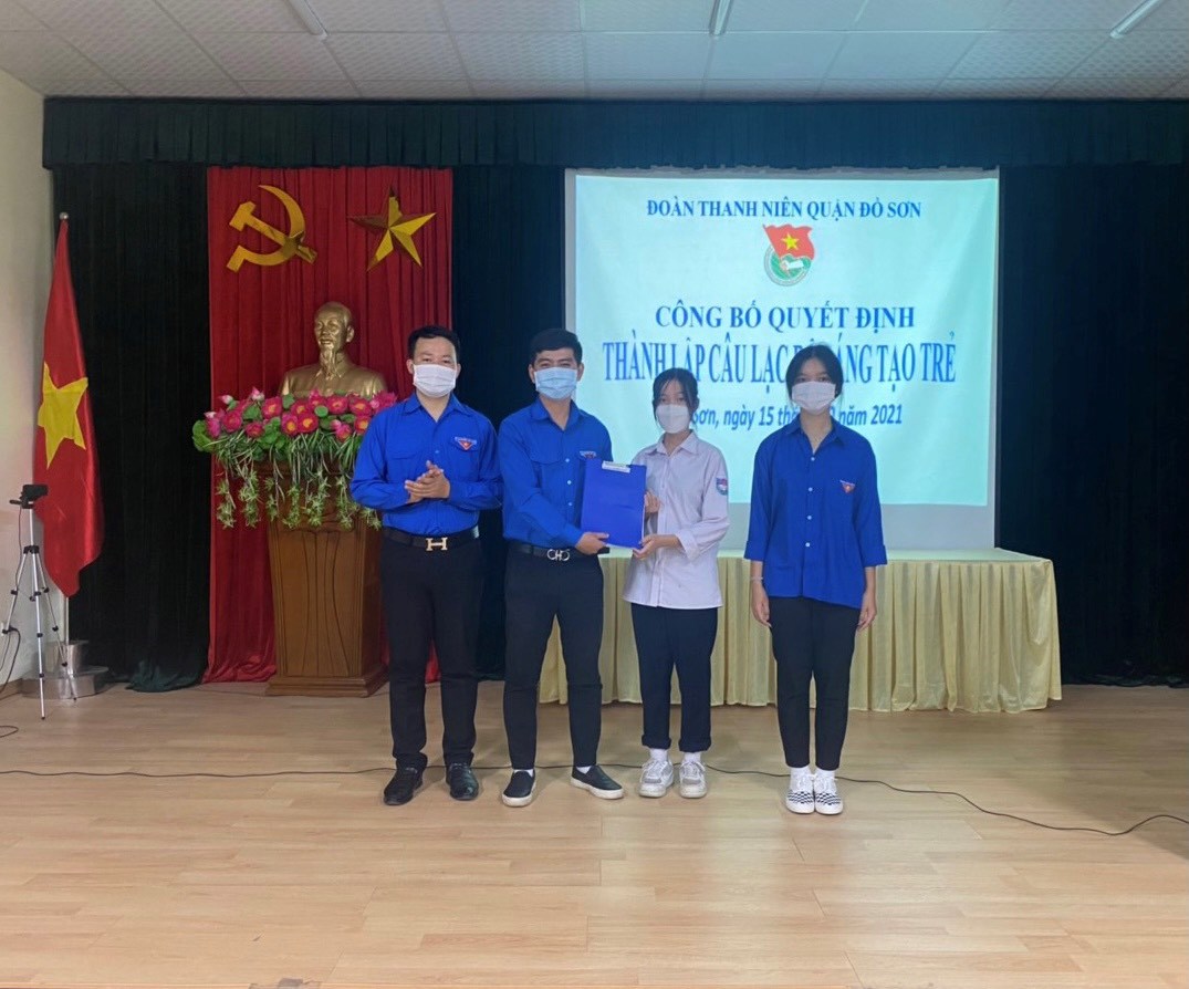 Quận Đồ Sơn: thành lập Câu lạc bộ sáng tạo trẻ