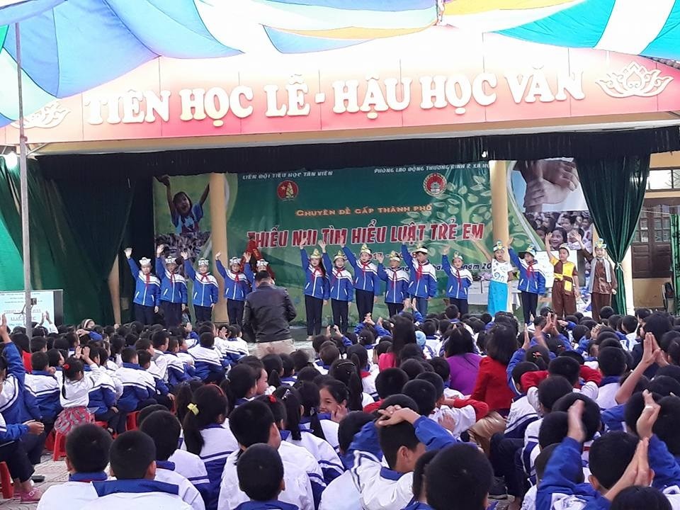 chuyên đề " Thiếu nhi tìn hiểu luật trẻ em".