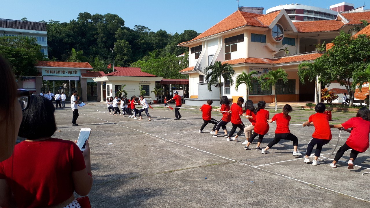 Hội thi rèn luyện sức khoẻ trường PTNT Đồ Sơn