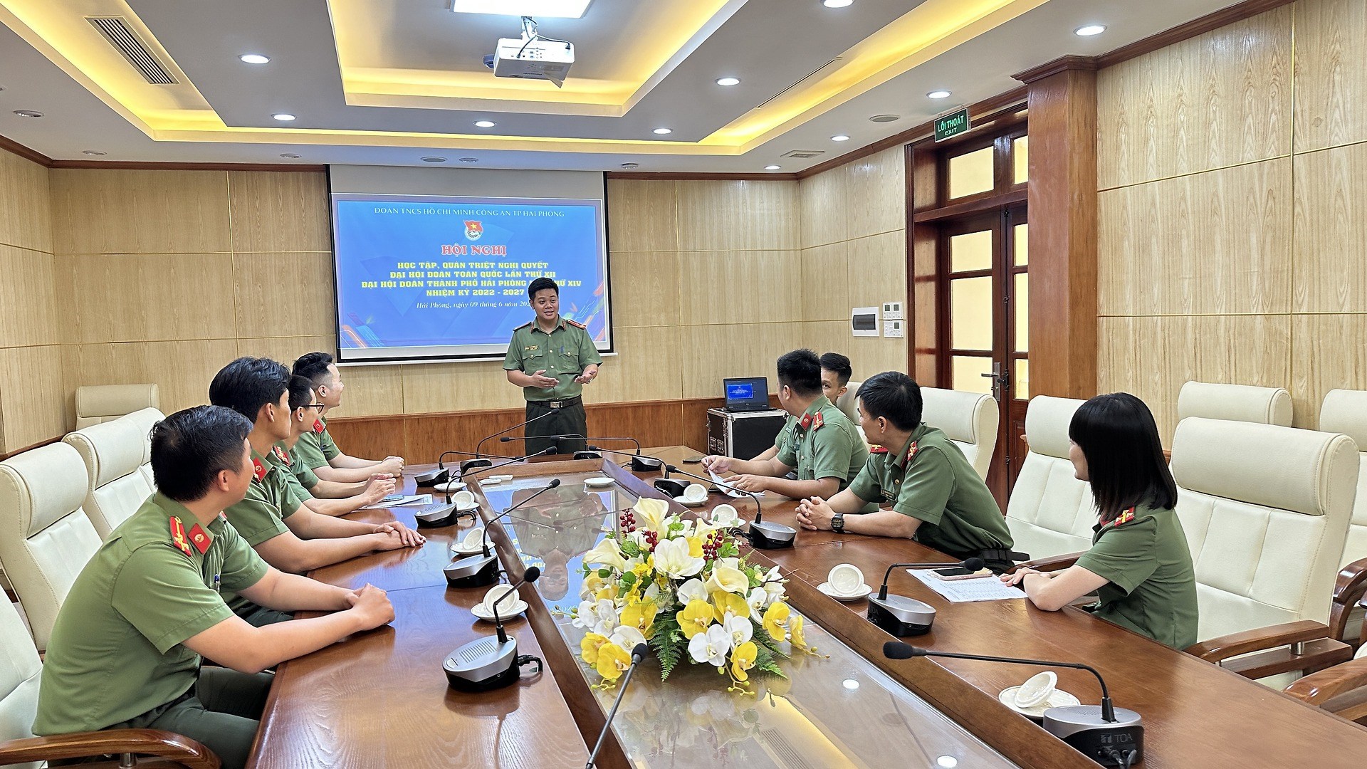 Hội nghị học tập, quán triệt Nghị quyết Đại hội đoàn các cấp, nhiệm kỳ 2022-2027