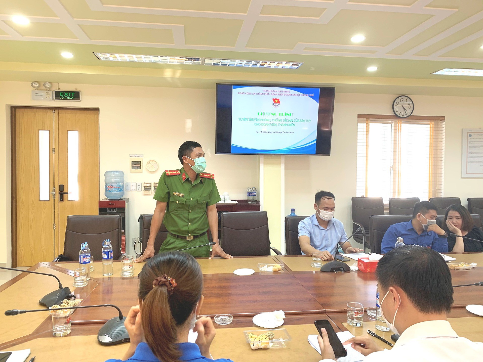 Tập huấn tuyên truyền phòng chống ma túy đối với CBĐV