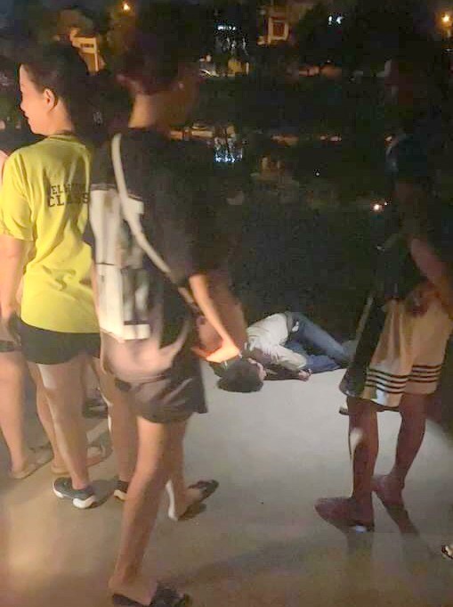 Cảnh sát PCCC và CNCH ứng cứu kịp thời người nhảy cầu An Dương