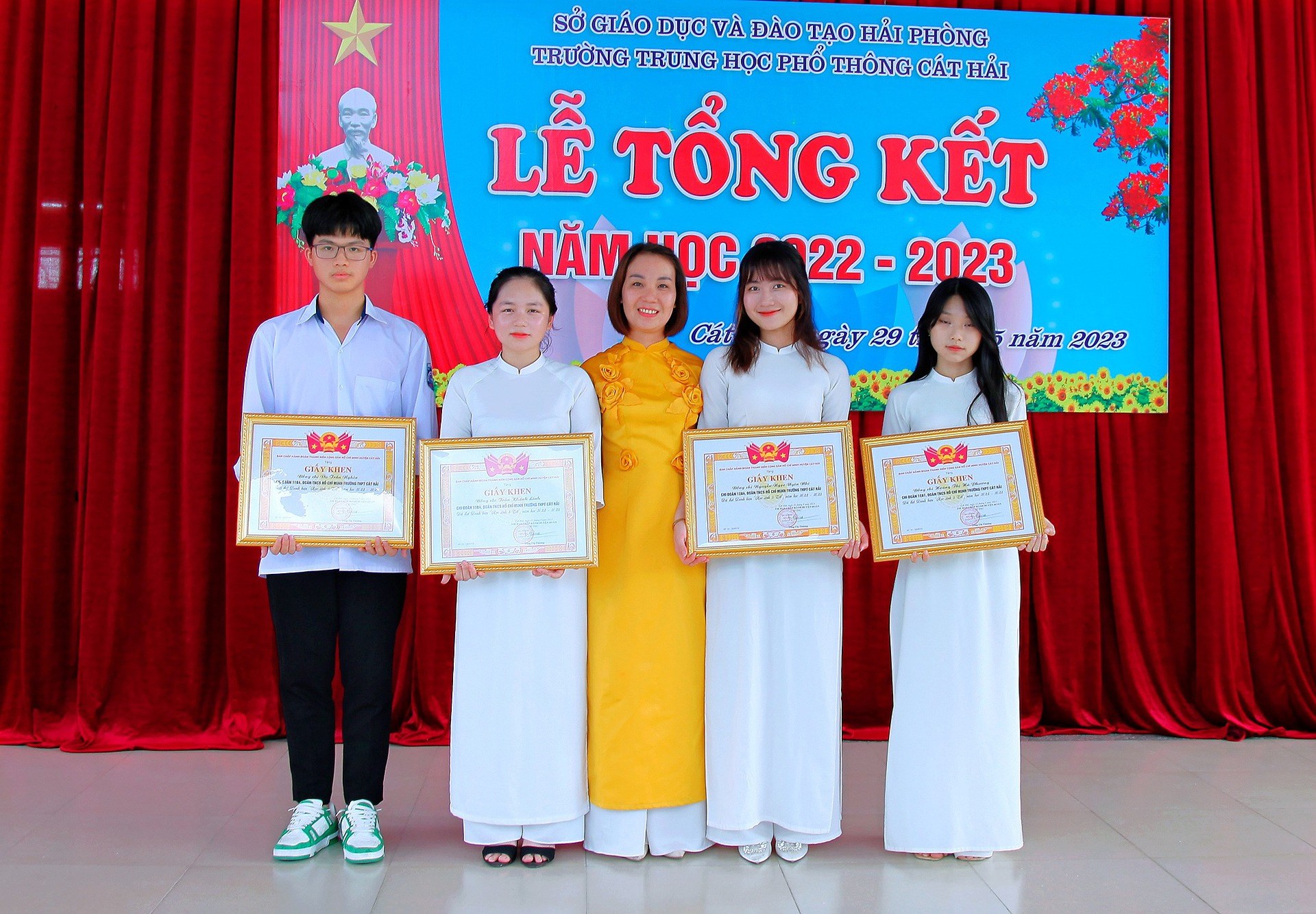 BIỂU DƯƠNG "HỌC SINH 3 TỐT" CẤP HUYỆN NĂM HỌC 2022 - 2023