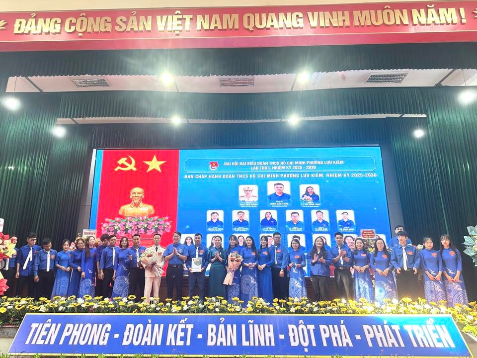 ĐOÀN PHƯỜNG LƯU KIẾM TỔ CHỨC ĐẠI HỘI ĐẠI BIỂU ĐOÀN TNCS HỒ CHÍ MINH PHƯỜNG LƯU KIẾM, THÀNH PHỐ HẢI PHÒNG LẦN THỨ I, NHIỆM KỲ 2025 – 2030