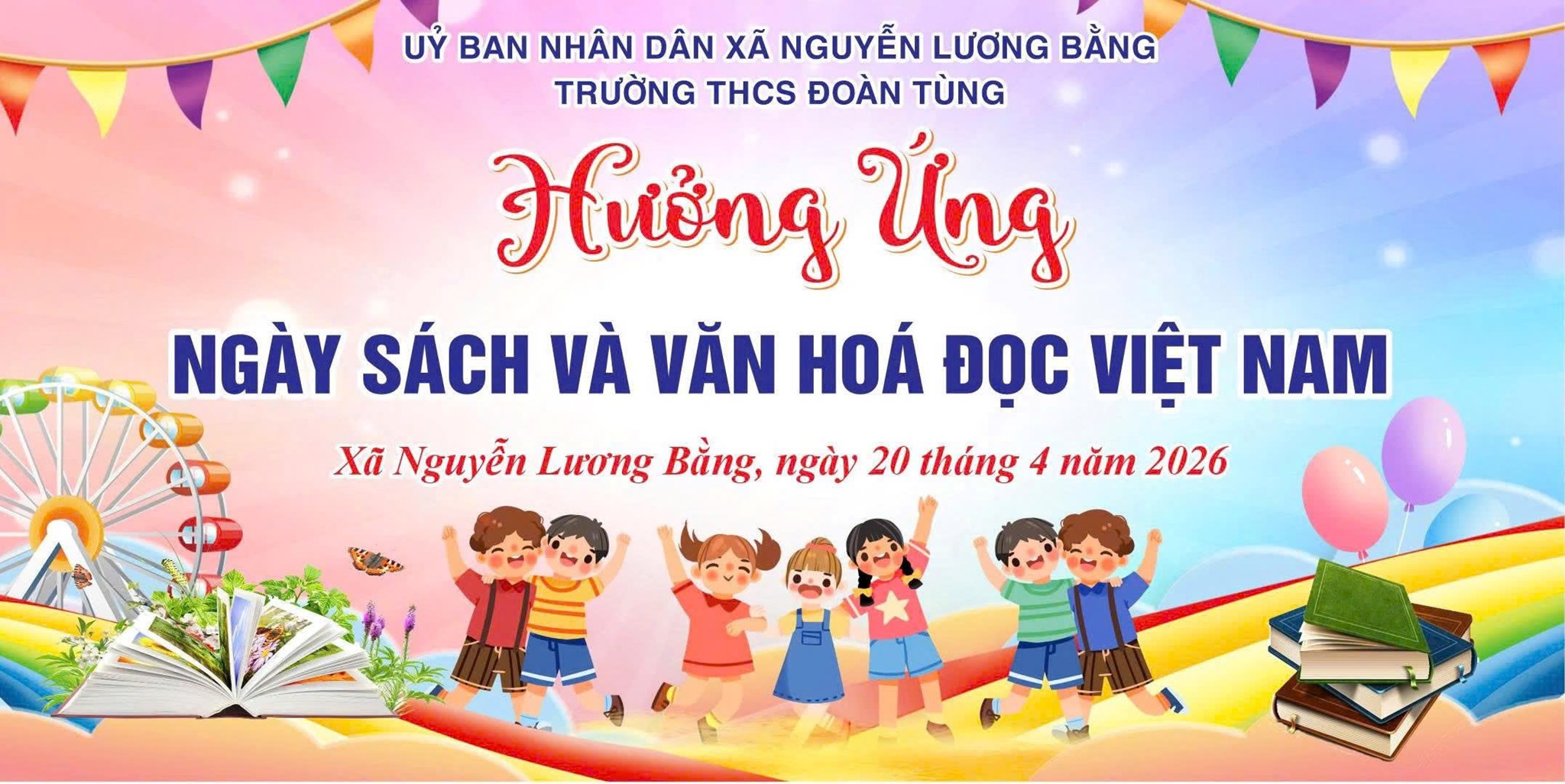 Hưởng ứng Ngày Sách và Văn hóa đọc Việt Nam năm 2026