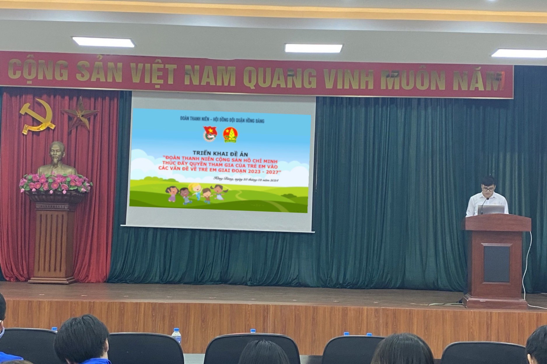 Triển khai Đề án "Đoàn TNCS Hồ Chí Minh thúc đẩy quyền tham gia của trẻ em vào các vấn đề trẻ em giai đoạn 2023 - 2024"
