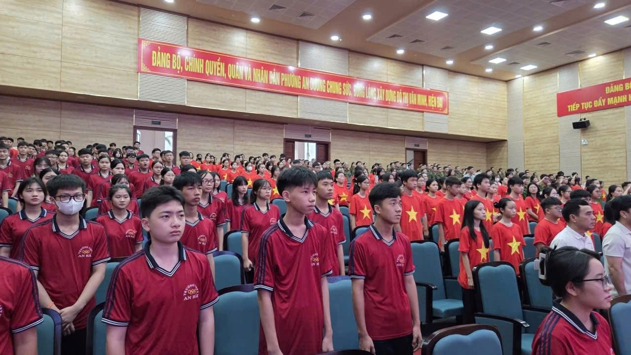 Tuổi trẻ An Dương sôi nổi trong các hoạt động “Cùng Việt Nam tiến bước” trên địa bàn phường