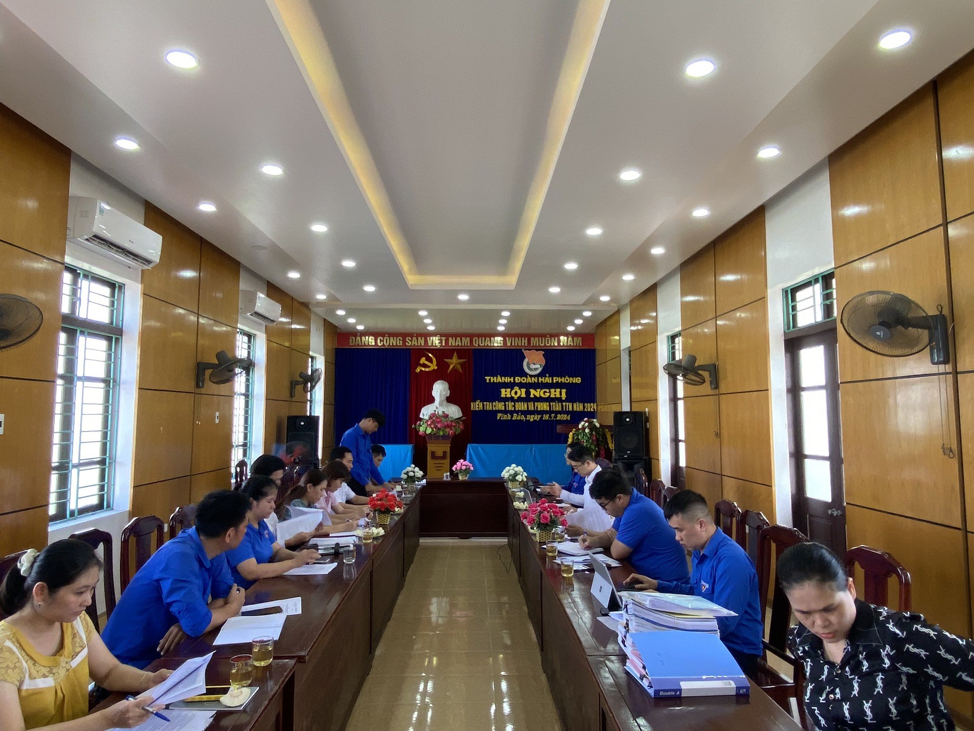 Ban Thường vụ Thành đoàn kiểm tra định kỳ 06 tháng đầu năm và hoạt động ủy thác cho vay vốn đối với hộ nghèo và các đối tượng chính sách khác năm 2024