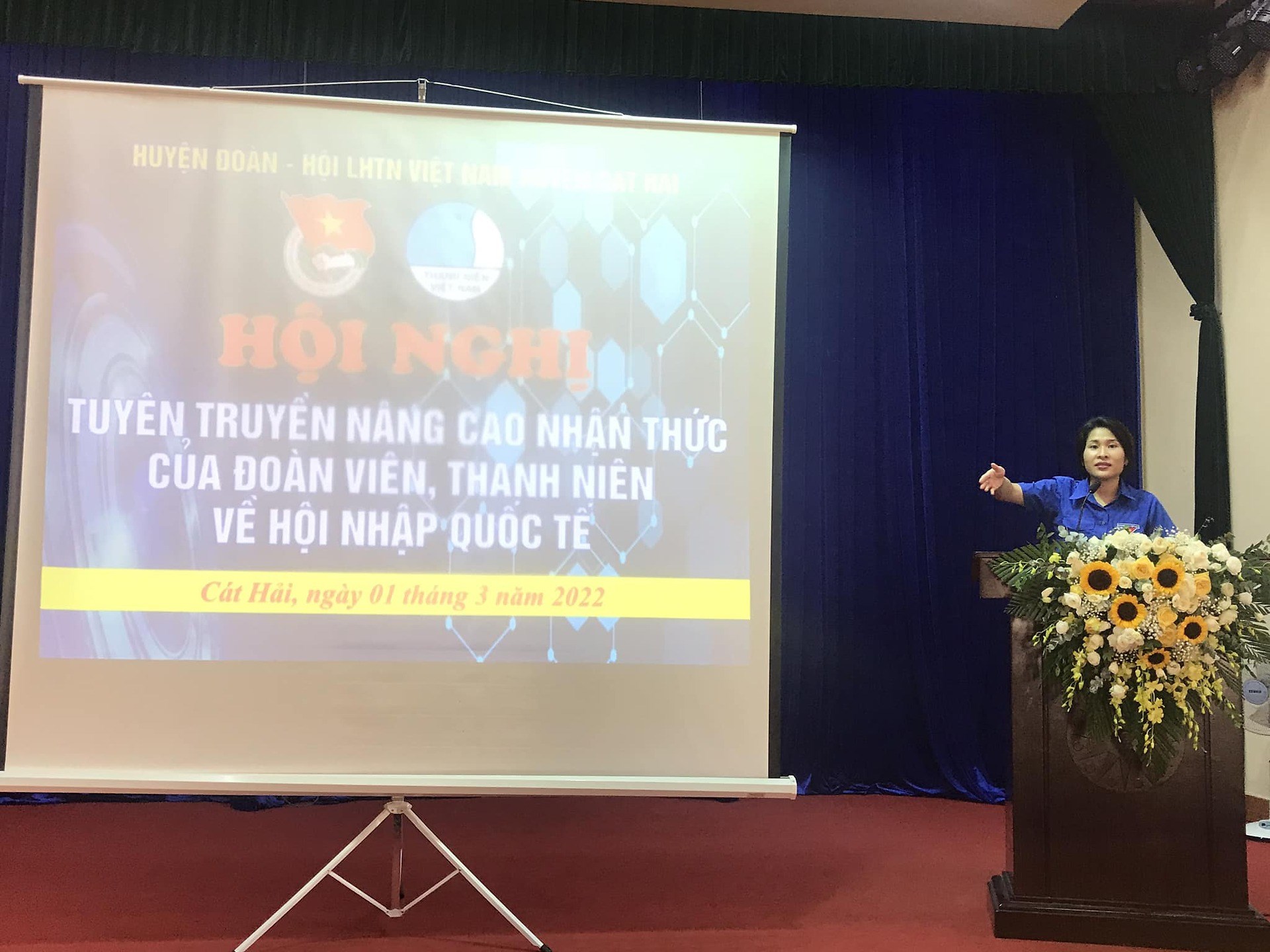 HỘI NGHỊ TUYÊN TRUYỀN NÂNG CAO NHẬN THỨC CUA ĐOÀN VIÊN, THANH NIÊN VỀ HỘI NHẬP QUỐC TẾ