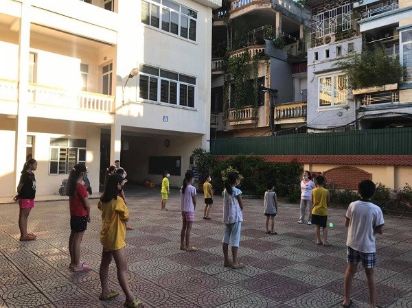 Sinh hoạt câu lạc bộ hè trên địa bàn dân cư