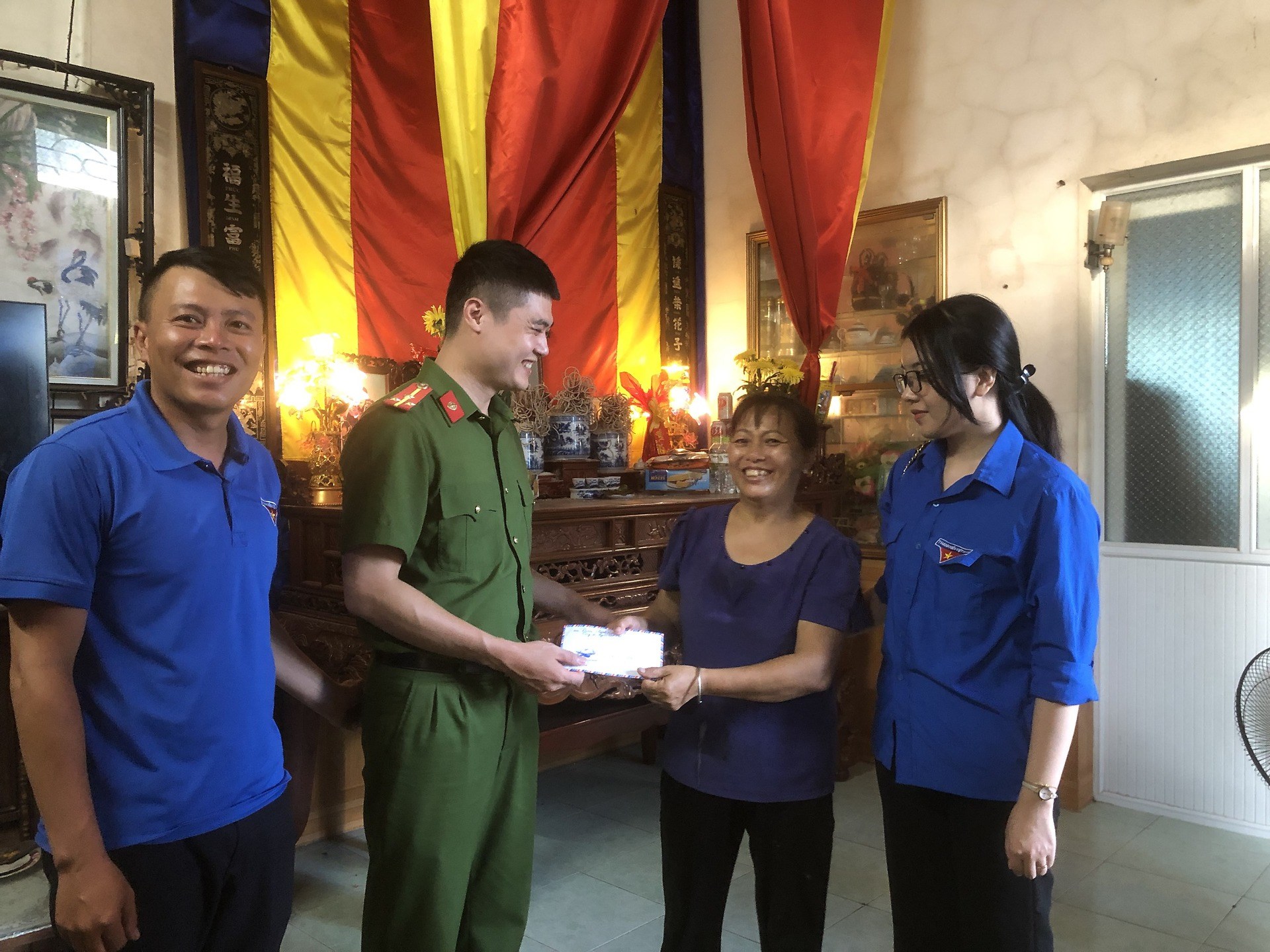 TUỔI TRẺ CÁT HẢI TỔ CHỨC CÁC HOẠT ĐỘNG TRI ÂN NHÂN DỊP KỶ NIỆM 76 NĂM NGÀY THƯƠNG BINH - LIỆT SĨ 27/7