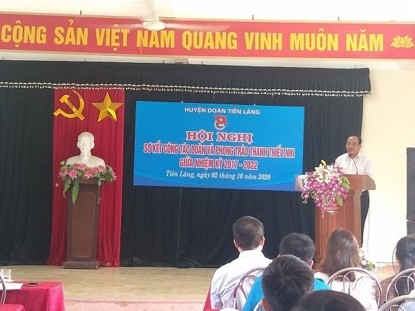 Hội nghị sơ kết công tác Đoàn và phong trào thanh thiếu nhi giữa nhiệm kỳ 2017-2022