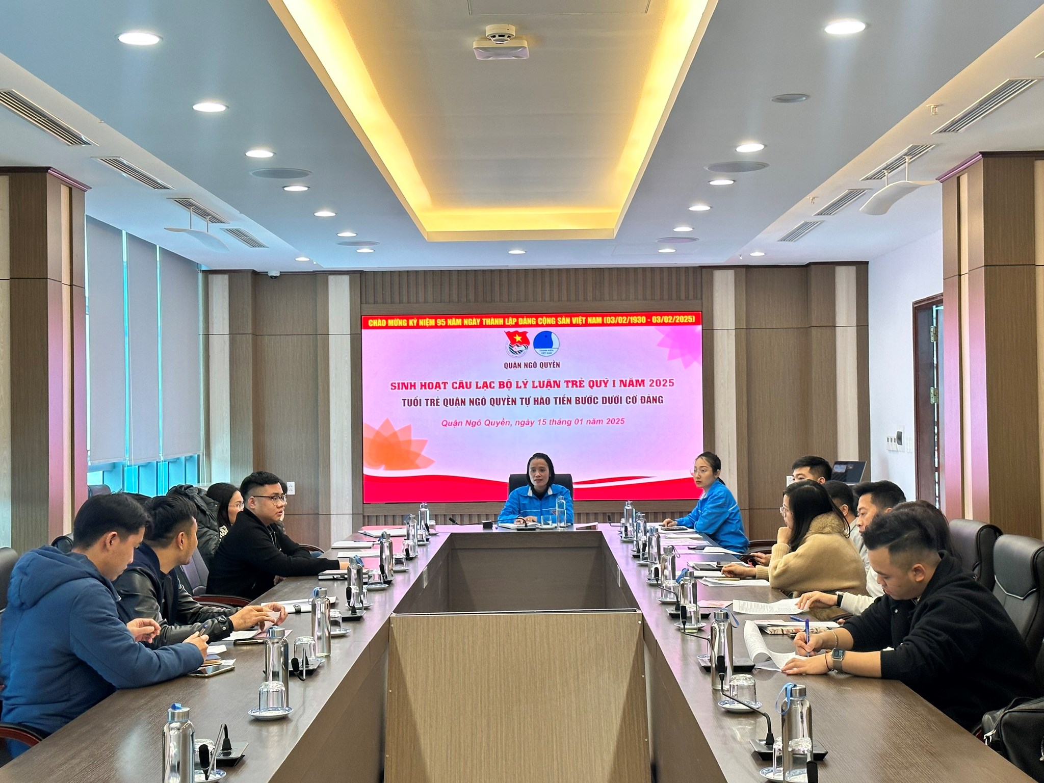 Sinh hoạt CLB Lý luận trẻ quý I năm 2025